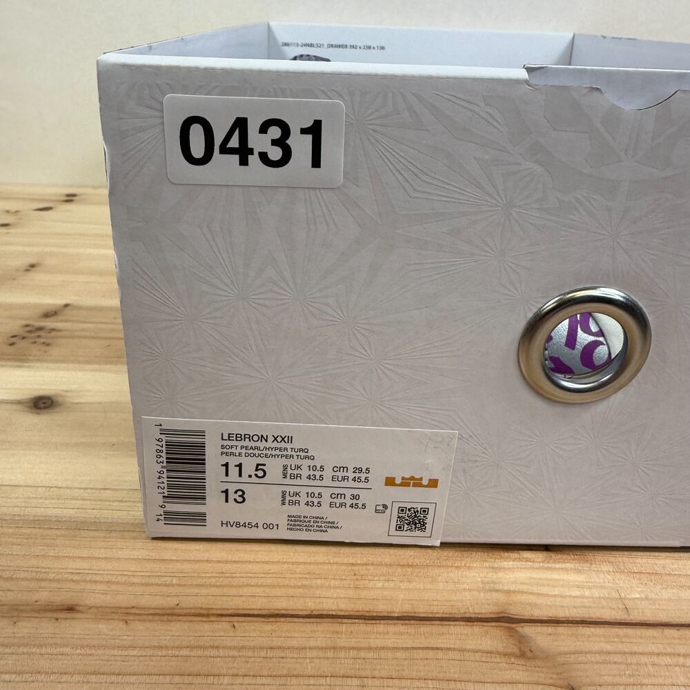 Nike LeBron XXII 22 Frozen Grapes Vivid Purple Soft Pearl HV8454-001 Mens 11.5 - Picture 8 of 10